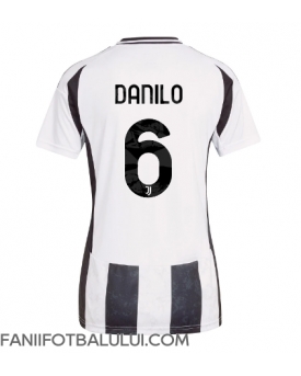Juventus Danilo Luiz #6 Tricou Fotbal Replică 2024-25 Femei Acasa